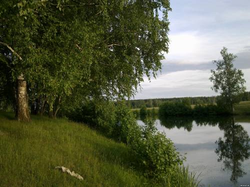Река в деревне Дружба мензелинского района