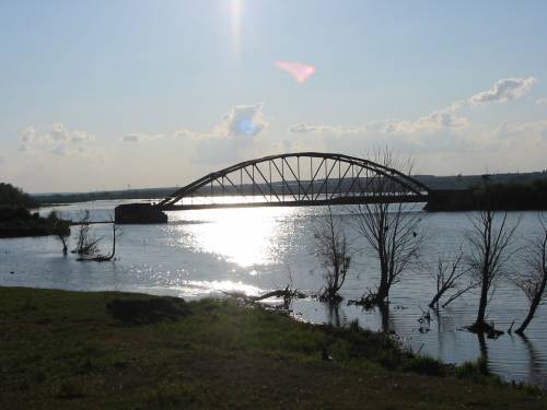 Мост Мензеля, август 2003 год
