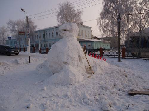 Снежное чудо-юдо