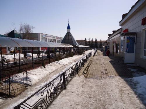 Весна в Мензелинске, 3 апреля 2013 год