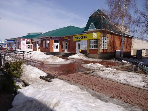 Весна в Мензелинске, 3 апреля 2013 год