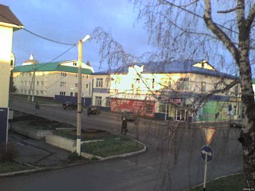 Осенний перекресток улиц Чернышевского и Ленина