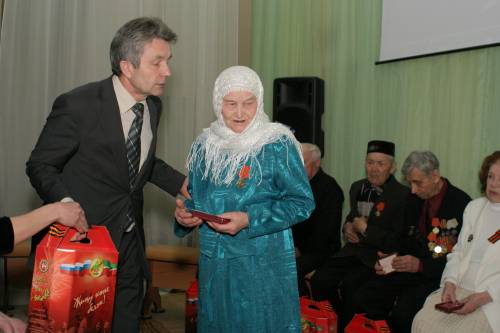 Вручение медалей