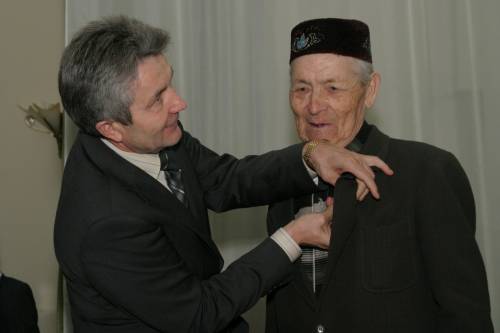 Вручение медалей