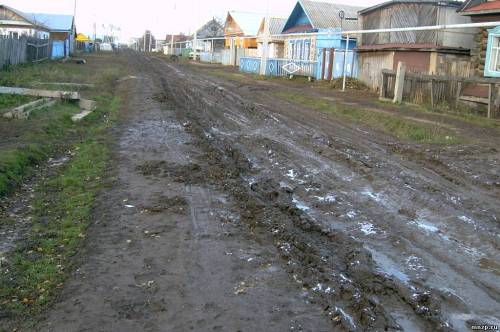 Не выдающаяся российская улица Мензелинск